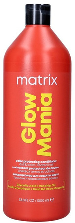 Matrix Glow Mania Odzywka nabłyszczająca do włosów koloryzowanych 1000 ml