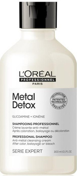 Loreal Metal Detox Szampon po koloryzacji oraz dekoloryzacji z glikoaminą 300 ml