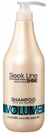 Stapiz Sleek Line Volume Szampon do włosów cienkich i delikatnych 1000 ml