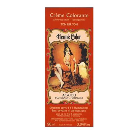 NJD Cosmetics Henne Color Acajou Henna w kremie 90 ml