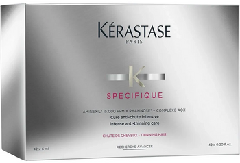Kerastase Specifique Aminexil Intensywna kuracja przeciw wypadaniu włosów w ampułkach 42x6ml