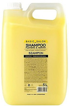 Stapiz Basic Salon Kwiatowo - Keratynowy Szampon do wszystkich rodzajów włosów  5000 ml