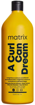 Matrix Total Results A Curl Can Dream Weightless Moisture Odżywka do włosów falowanych 1000 ml