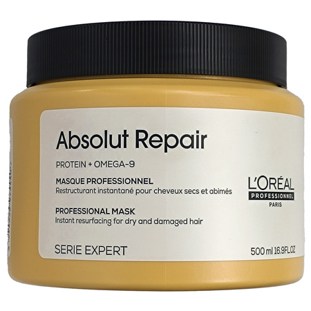 Loreal Absolut Repair Maska do włosów zniszczonych i uwrażliwionych 500 ml