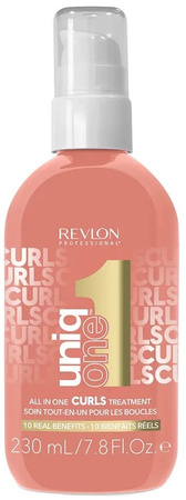 Revlon UniqOne Curl Maska w spray-u 10 korzyści do włosów kręconych 320 ml