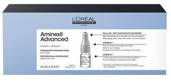 Loreal Aminexil Advanced Kuracja przeciw wypadaniu włosów, 10x6 ml