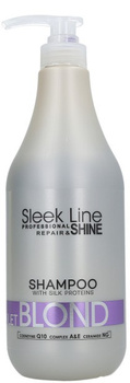 Stapiz Sleek Line Violet Blond Szampon do włosów blond i rozjaśnianych 1000 ml