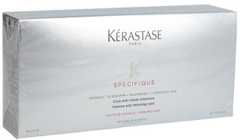 Kerastase Specifique Aminexil Intensywna kuracja przeciw wypadaniu włosów w ampułkach 10x6ml
