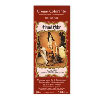 NJD Cosmetics Henne Color Auburn Henna w kremie 90 ml