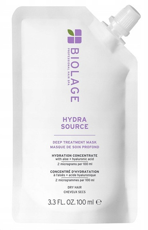 Biolage Deep Treatment Mask Hydra Source Kuracja do włosów suchych 100 ml