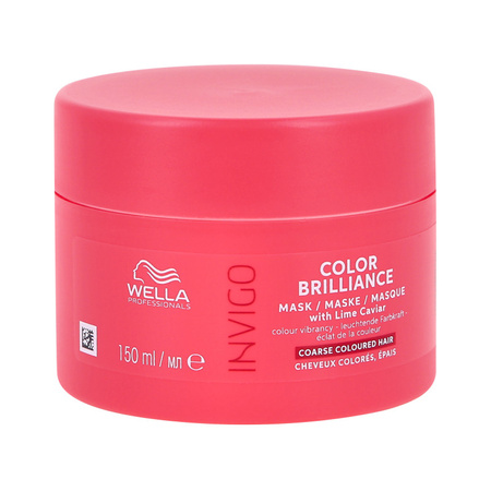 WELLA INVIGO COLOR BRILLIANCE MASK Maska do włosów farbowanych grubych 150 ml