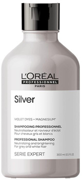Loreal Silver Szampon do włosów mocno rozjaśnionych lub siwych 300 ml