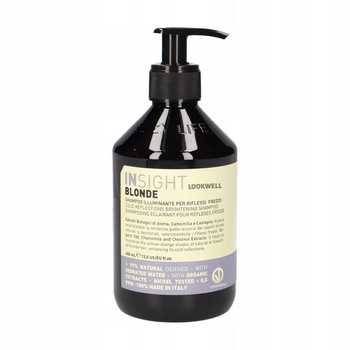Insight Blonde Cold Reflection Szampon z pigmentem do włosów blond 400 ml