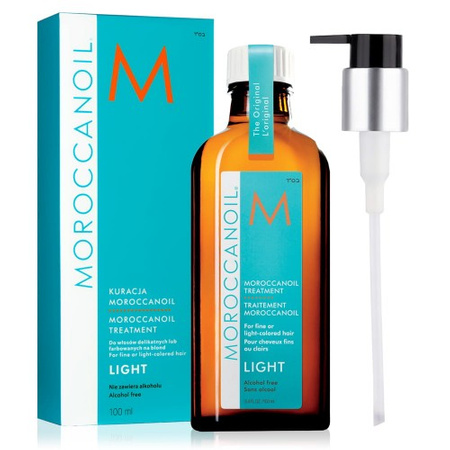 Moroccanoil Treatment Light Olejek arganowy do włosów cienkich i delikatnych 100 ml