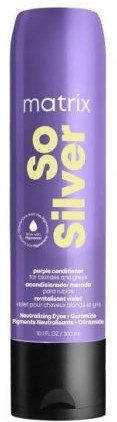 Matrix Total Result So Silver Odżywka z pigmentem do włosów siwych i blond 300 ml