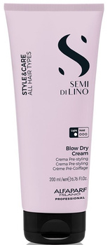 Alfaparf Semi di Lino Style&Care Blow-Dry Cream Krem nadający objętość 200 ml
