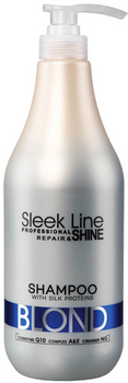 Stapiz Sleek Line Blond Szampon do włosów blond i rozjaśnianych 1000 ml