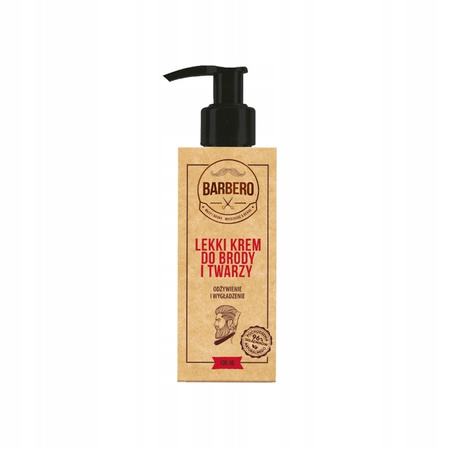 Barbero Lekki krem do brody i twarzy 100 ml