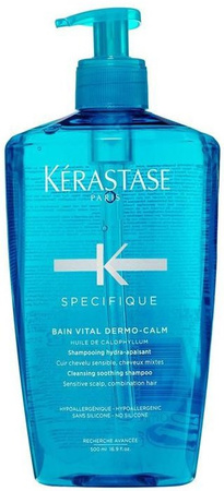 Kerastase Specifique Vital Dermo Calm Wizualizujący szampon kojący, do wrażliwej skóry głowy, wł. normalne i mieszane 500ml