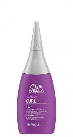 Wella Curl It Mild Płyn do trwałej ondulacji włosy farbowane 75 ml