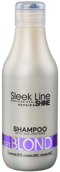 Stapiz Sleek Line Violet Blond Szampon do włosów blond i rozjaśnianych 300 ml