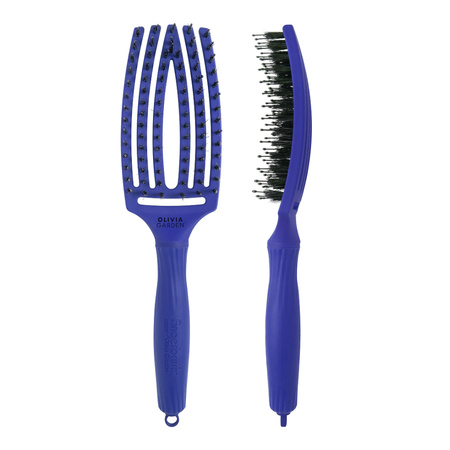 Olivia Garden Finger Brush -  BLUE JEANS