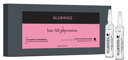 Allwaves Placenta Lotion Lotion zapobiegający wypadaniu włosów z placentą i pantenolem 12*10 ml