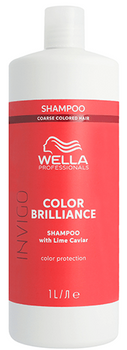 WELLA INVIGO COLOR BRILLIANCE SHAMPOO Szampon do włosów farbowanych grubych 1000 ml