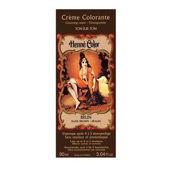 NJD Cosmetics Henne Color Brun Henna w kremie 90 ml