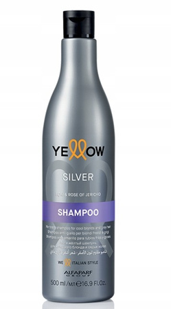 Yellow Silver Shampoo Szampon do włosów blond i siwych 500 ml