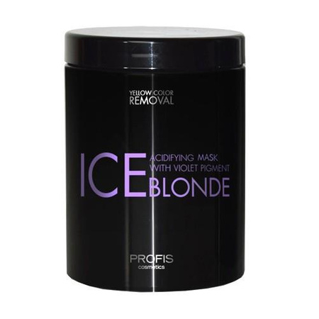 Scandic ICE BLONDE Maska do włosów blond i siwych 1000 ml