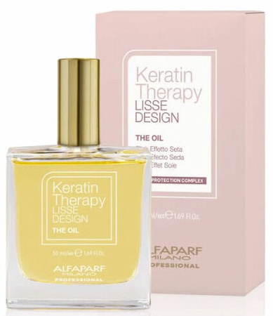 Alfaparf Lisse Design Keratin Therapy Oil Olejek pielęgnacyjny po keratynowym prostowaniu 50 ml