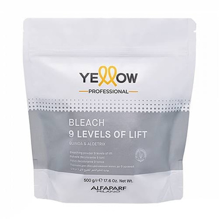 Yellow Bleach 9 Levels Of Lift Bezpyłowy rozjaśniacz do 9 tonów 500 g