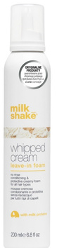 Milk Shake Make My Day Whipped Cream Leave In Foam  Kremowa odżywka w piance do wszystkich rodzajów włosów 200 ml