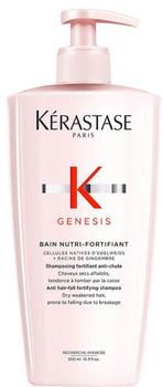 Kerastase Genesis Bain Nutri-Fortifiant Wzbogacona kąpiel zapobiegająca wypadaniu włosów 500 ml