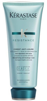 Kerastase Resistance Ciment Anti - Usure Anti Braking Cream Cement wzmacniający do włosów ekstremalnie zniszczonych [1-2] 200 ml