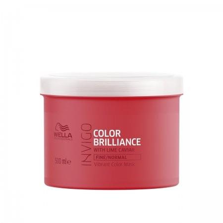 WELLA INVIGO COLOR BRILLIANCE MASK Maska do włosów farbowanych cienkich / normalnych 500 ml
