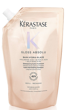 Kerastase Gloss Absolu Hydra Glaze Szampon nawilżająco-nabłyszczający do włosów puszących się 500 ml
