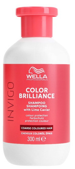 WELLA INVIGO COLOR BRILLIANCE SHAMPOO Szampon do włosów farbowanych grubych 300 ml