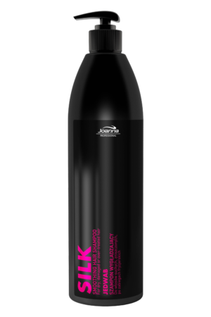 Joanna Professional SMOOTH SILK Szampon do włosów zniszczonych z jedwabiem 1000 ml