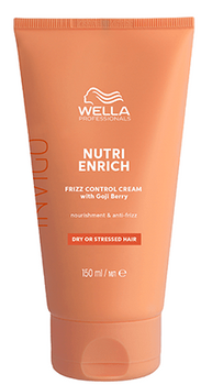 WELLA INVIGO NUTRI-ENRICH FRIZZ CONTROL CREAM Krem wygładzający z jagodami Goji 150 ml