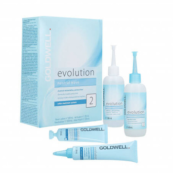 Goldwell Evolution 2 SET Zestaw do trwałej ondulacji do włosów rozjaśnionych lub bardzo zniszczonych