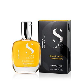 Alfaparf Semi di Lino Sublime Cristalli Liquide Serum Płynne Kryształki 50 ml