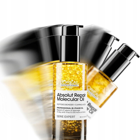 Loreal Absolut Molecular Olejek do włosów zniszczonych 90 ml
