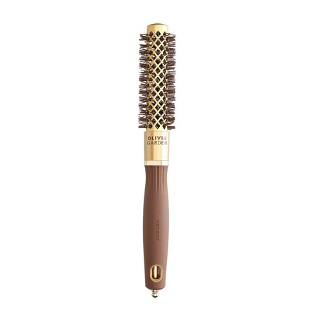 Olivia Garden Expert Blowout Shine Szczotka do modelowania i suszenia włosów złoto brązowa 20 mm