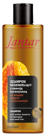 JANTAR Szampon regenerujący z esencją bursztynową  300 ml