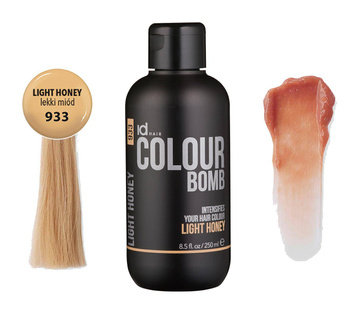 Koloryzująca odżywka z keratyną i wit. B5 - 250 ml 933 - LEKKI MIÓD