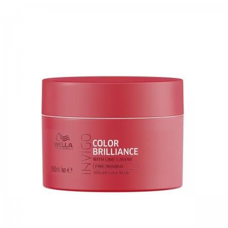 WELLA INVIGO COLOR BRILLIANCE Maska do włosów farbowanych cienkich / normalnych 150 ml