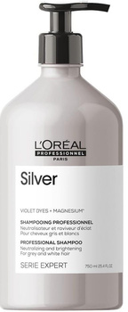 Loreal Silver Szampon do włosów mocno rozjaśnionych lub siwych 500 ml