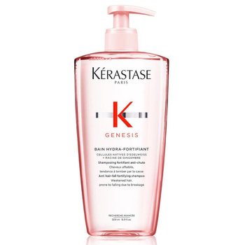 Kerastase Genesis Bain Hydra-Fortifiant Szampon nawilżający do włosów łamliwych i przetłuszczającej skóry głowy 500 ml